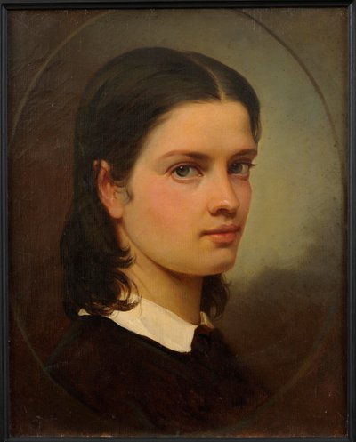 Autorretrato de Julie Wilhelmine Hagen Schwarz